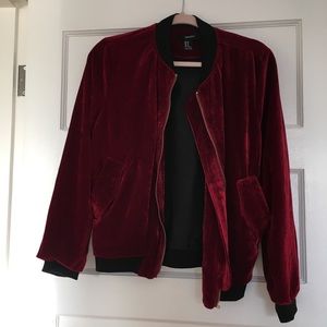 Red Velvet Jacket